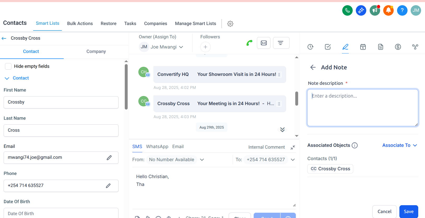 Consolidated Messaging